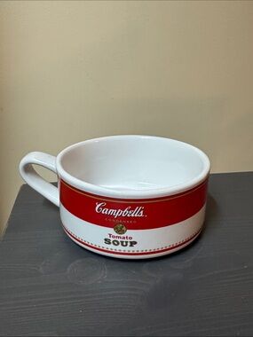 Campbell's TOMATO SOUP Mug by Hudson Harvest VINTAGE1998 White Red Ceramic